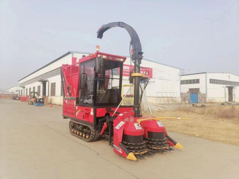 Track Type Green Type Combining Corn Harvester/ Belt Type Green Corn Harvester/ Mini Green Harvester 1600mm (4QZL-1600)