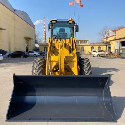 China 2.8t Wheel Loaders/ Front End Loader with Grain Bucket