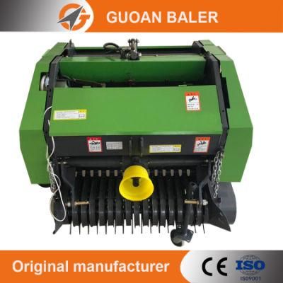 China Supplier CE Certificated High Quality Tractor Pto Driven Pine Straw Round Hay Baler Machine