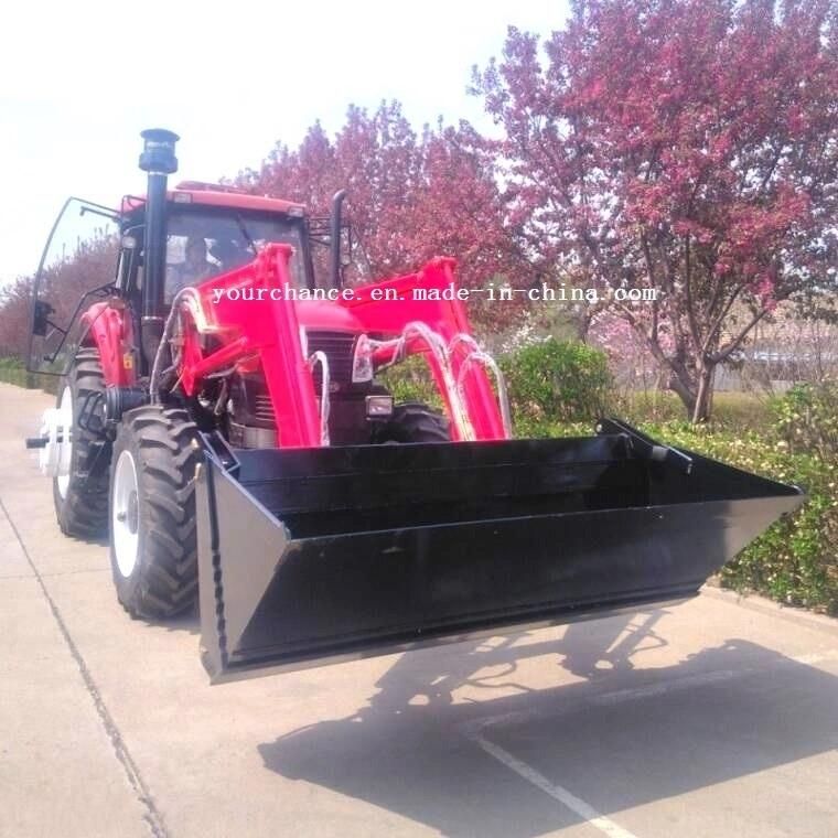 High Quality CE Certificate Tz16D Europe Quick Hitch Type 140-210HP Big Wheel Tractor Mounted Front End Loader with 4 in 1 Combine Bucket Made in China Factory