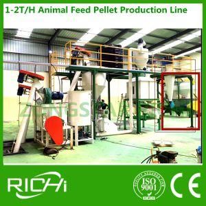 Ce 1-2 T/H Turn-Key Complete Animal Feed Pellet Mill Plant