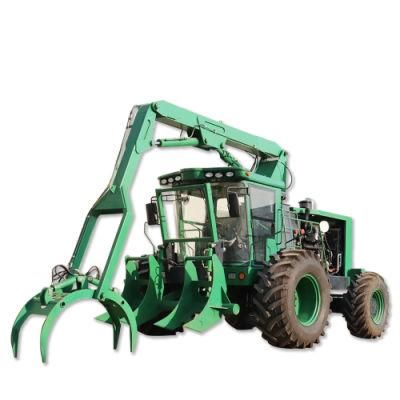 OEM 4 Four Wheels Sugarcane Grapple Loader for Sale with 1500kg Loading Wight