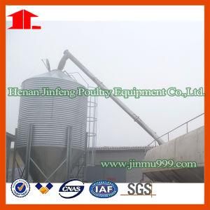 Jinfeng Hot Galvanized Chicken Cage Poultry Farm Feeding Silo