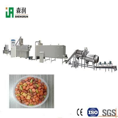 Full Automatic Animal Feed Making Machine Pet Feed Pellet Extruder Dog Cat Food Extrusion Production Plant