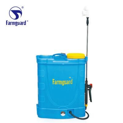 Agriculture Crystal Battery Operated Backpack Crop Sprayer 16L Automatic Agriculture Electric Knapsack Power Sprayer