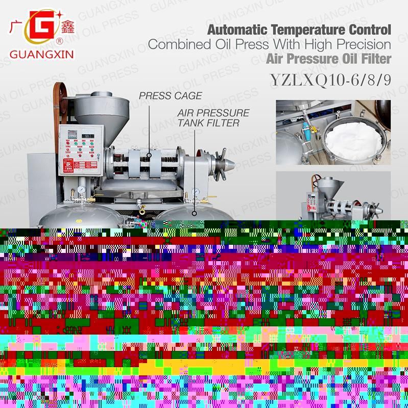 Compeitive Price High Quality Intelligent Peanut Soybean Sunflower Oil Machine