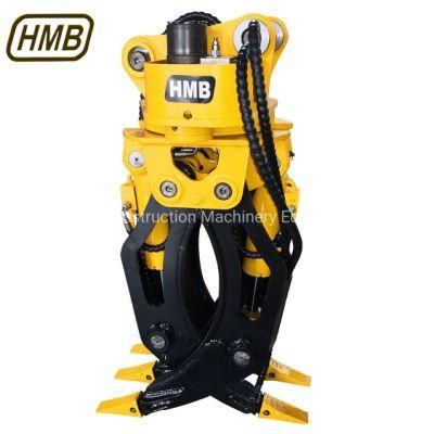 Hydraulic Rotating Wood Grapple Log Grapple Rotating Grapple for Excavator