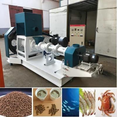 Hot Selling 800kg/H Complete Shrimp Fish Feed Pellet Production Line Automatic Floating Fish Feed Pellet Making Machine