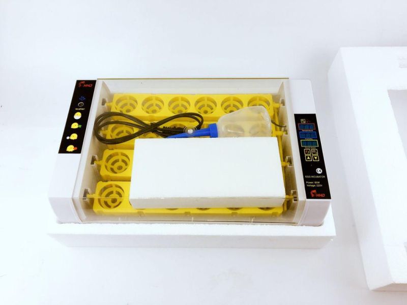 Hhd Latest Model 24 Eggs Chicken Egg Incubator Yz-24A
