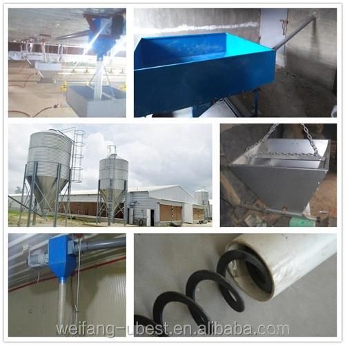 Poultry Equipment Chicken House Feeder/Nipple Drinking/Ventilation
