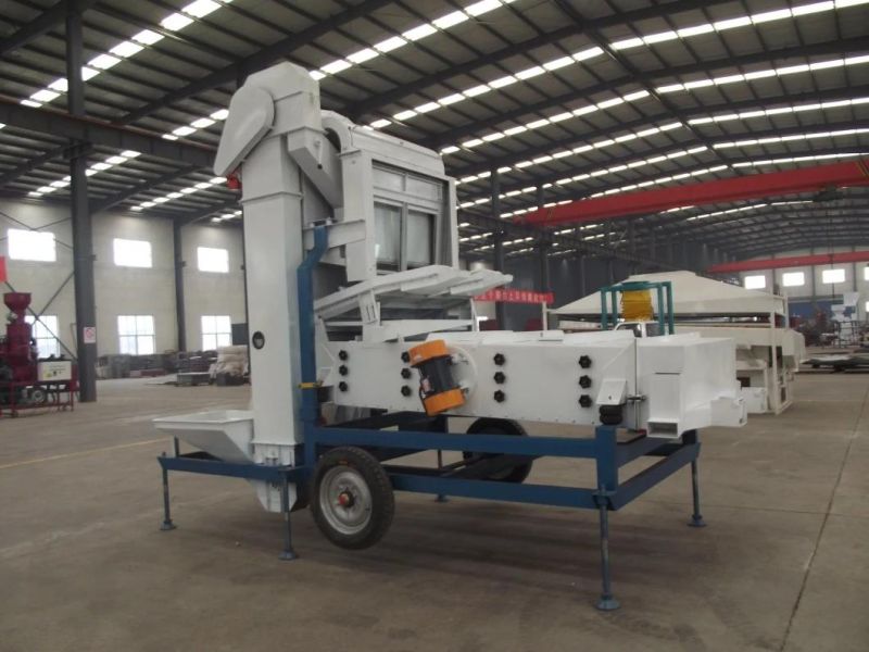 Mobile Wheat Sesame Grain Bean Seed Cleaning Machine Equipment