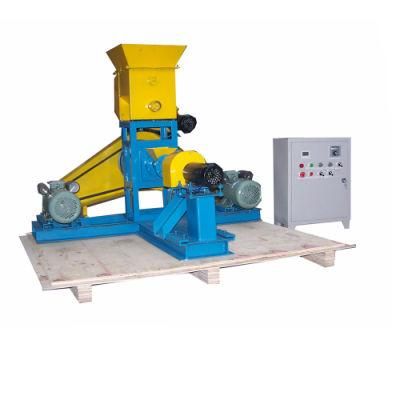 1-12mm Mould Widely Used 30-40kg/H Floating Pet Feed Dog Food Extruder Fish Feed Pellet Making Machine