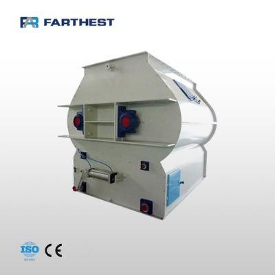 High Efficiency Double Shaft Poultry Feed Milling Mixing Machine