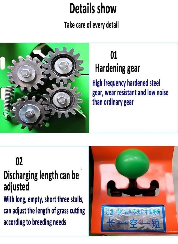 Multipurpose Mini Grass Chopper Chaff Cutter Cutting Machine