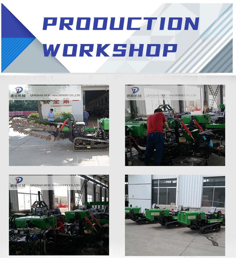 Tractor Mounted Double Chains Ditching Machine/ Trencher Machine for Sale