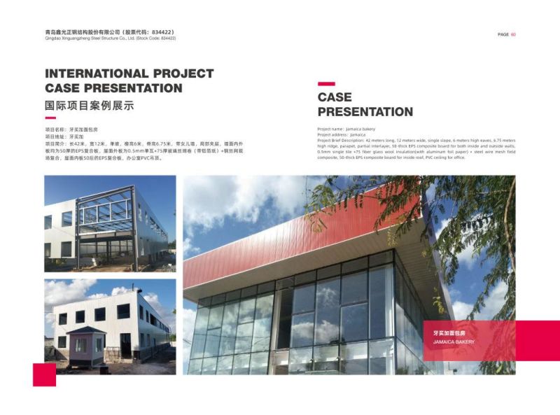 Pre-Engineered Steel Structure Construction Industry Building