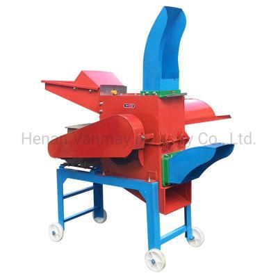 Agricultural Chaff Cutter Straw Crusher Grain Grinder Grass Chopper for Animals Feed