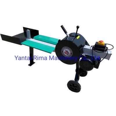 Firewood Horizontal Electrical Petrol Hydraulic Kinetic Gasoline Wood Log Splitter