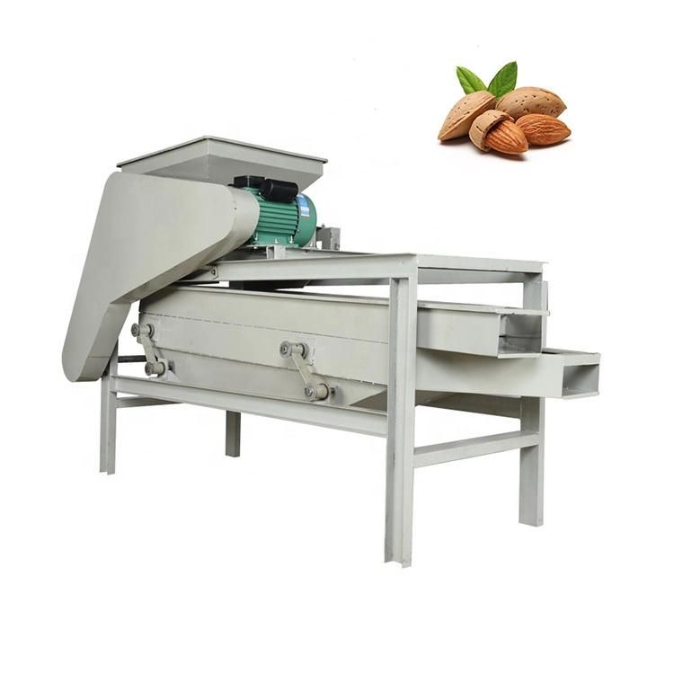 Small Walnut Almond Palm Kernel Cracking Sheller Shelling Machine