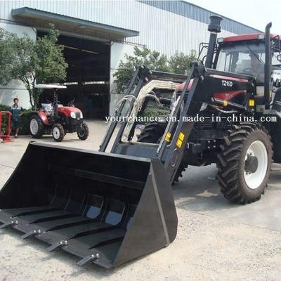 High Quality Tz16D 140-180HP Wheel Farm Tractor Mounted Front End Loader with 2.6m Width Standard Bucket for Sale
