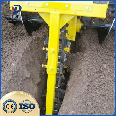 Chinese Wheel Loader Trencher Portable Trencher Handheld Chain Trencher