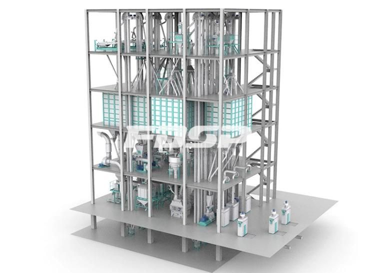 Poultry Feed Processing Plant Chicken Feed Machinery Line