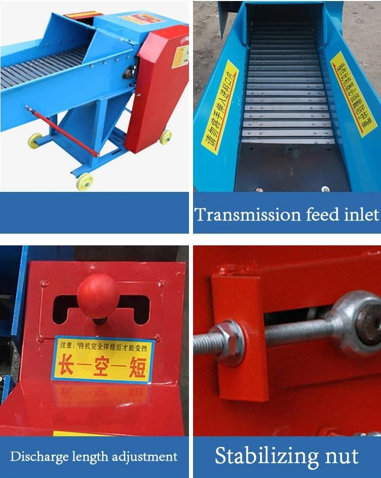 Farm Use Feed Grass Chaff Cutter Machine for Agriculture
