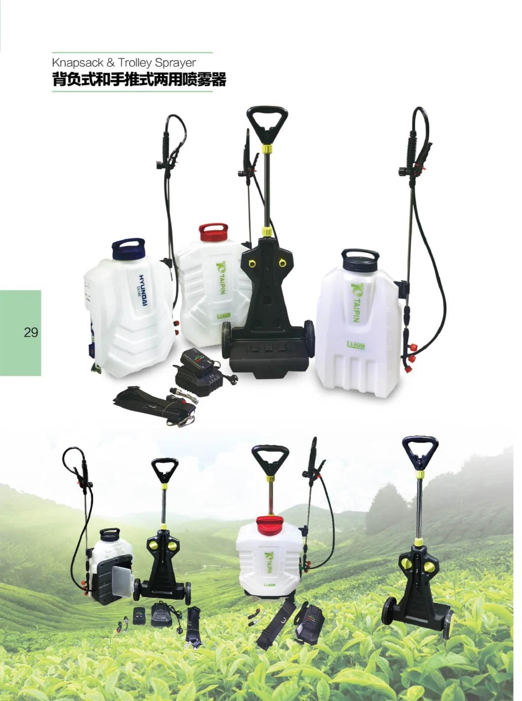 Knapsack Pesticide Agricultural Right Electric Battery Powered Spray Machine Sprayer for Pump