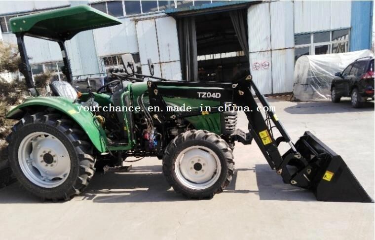 2019 Best Selling Tz04D 30-55HP Tractor Front End Loader with Ce Certificate by Manufacturer Factory Directly Supply