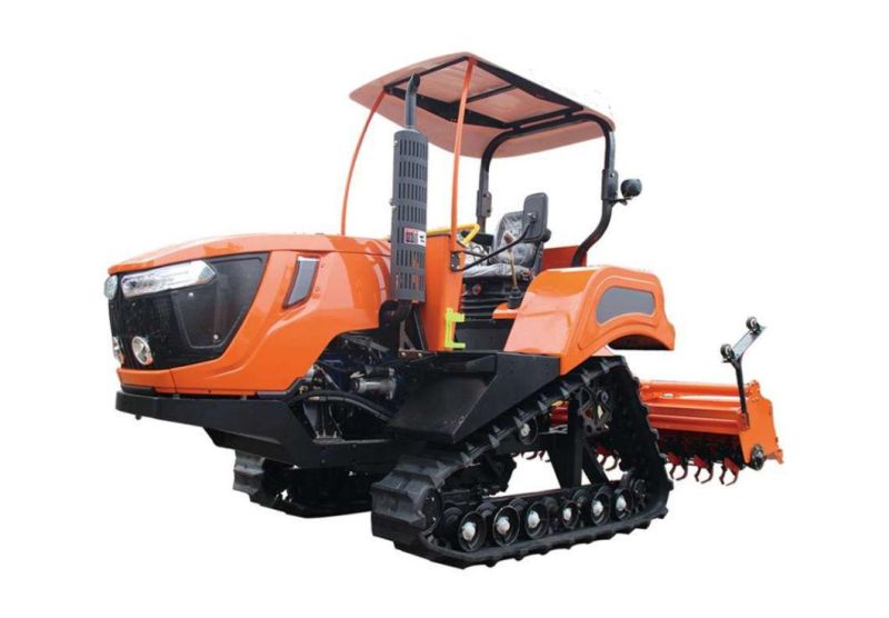 Mini Farm Crawler Tractor for Rice Paddy Filed and Dry Land