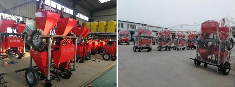 China Automatic Self-Discharging Garlic Carrots Harvester Digging Galic Harvester Machine