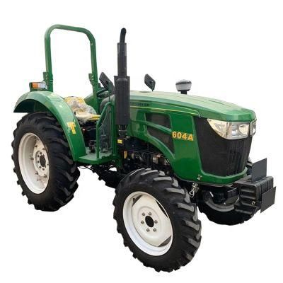 Shandong Agricultural Machinery Manufacturer 4WD 60HP Cheap Mini Farm Tractor