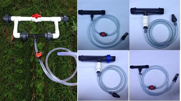 Irrigation Venturi Fertilizer Application Injector with Tube