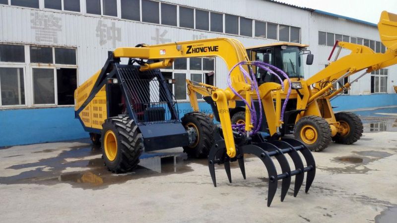 4200kg Excavators Sugarcane Farming Equipment Sugar Cane Loader