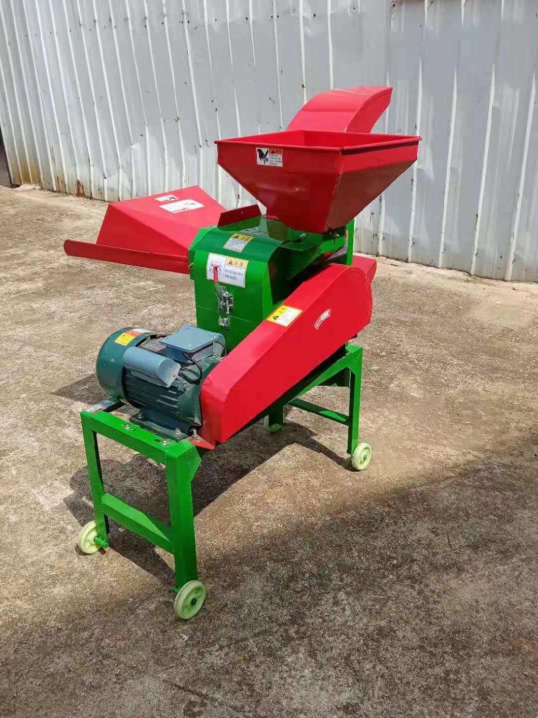 3 In1 Wholesale Alfalfa Hay Grass Straw Crusher Grass Cutter Machine for Aanimal Grass