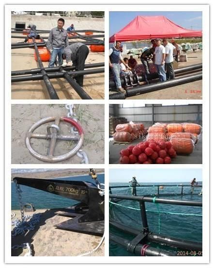 Fish Floating Cage with Anti-Collision HDPE Frame Pipe