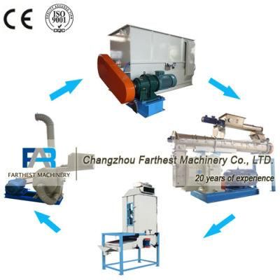 Animal Pellet Feed Production Line for Turnkey Project