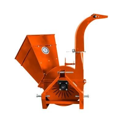 High Efficiency Agricultural Equipment Big Power Pto Mini Wood Cutting Mulcher Chipper