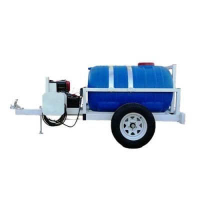 Agricultural High-Pressure Wheeled Trailer Sprayers Sprayer 800LTR for Garden Farm