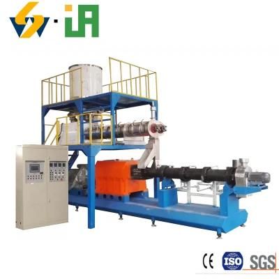 Floating Aquaculture Feed Pelleting Extruder Machine Fish Feed Fodder Making Machinery Feed Extrusion Manufacturing Plant