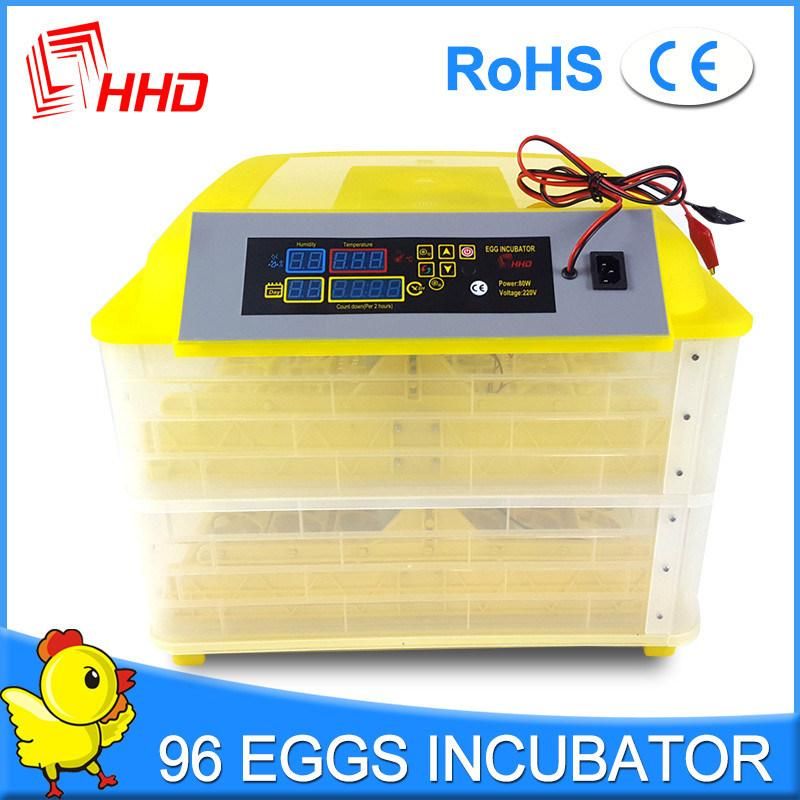Hhd 96 Eggs Automatic Egg Incubator for Sale (YZ-96)