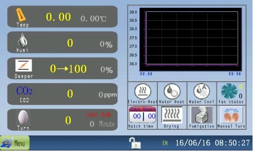 57600 + Air Circulation Hatcher (Option, High-quality Panel of Hatcher)