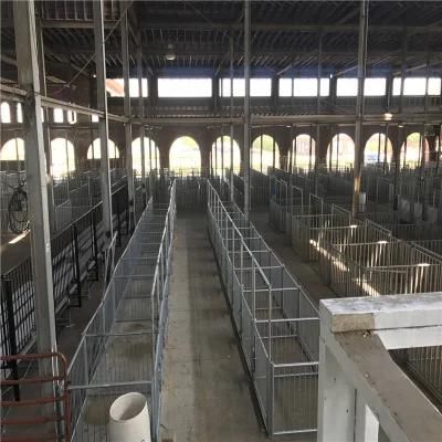 Prefab Galvanized Stainless Low Cost Steel Structure Pig House