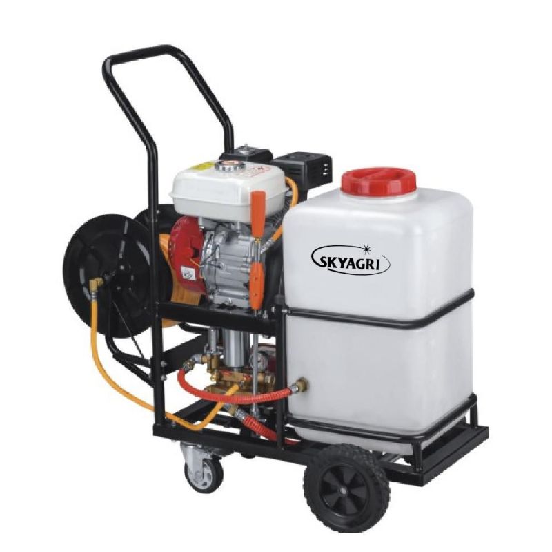 60L/100L/160L Gasoline Engine Power Sprayer Pump Trolley Sprayer