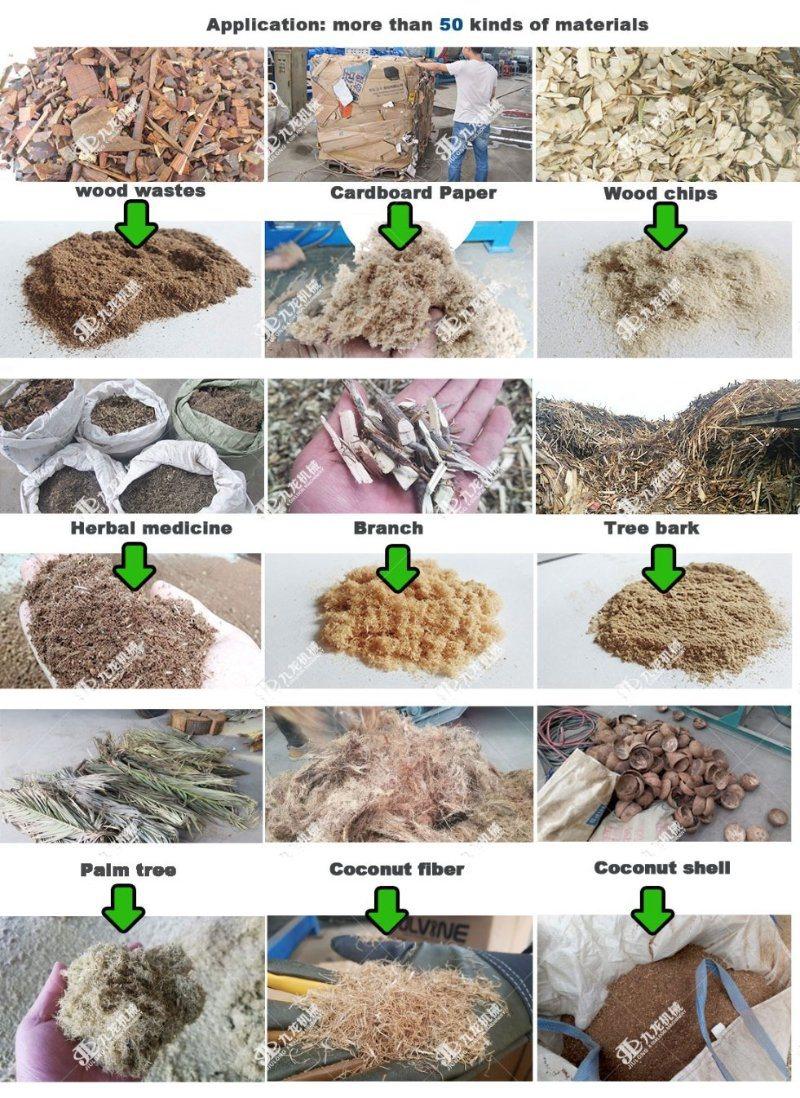 Wooden Chips Making Sawdust Machine Wood Grinder for Sale