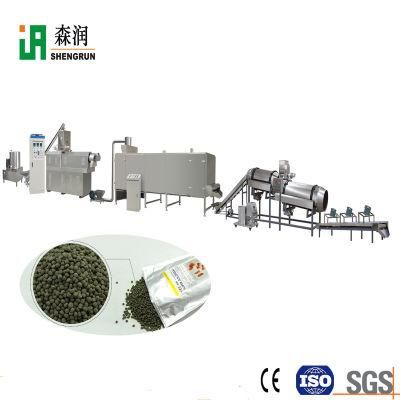 Hot Selling Fish Feed Bulking Machine Pet Fish Feed Pellet Extrusion Production Plant