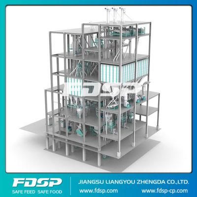 Factory Price Professional Triple Set 20 T/H Normal Fish Feed Production Line