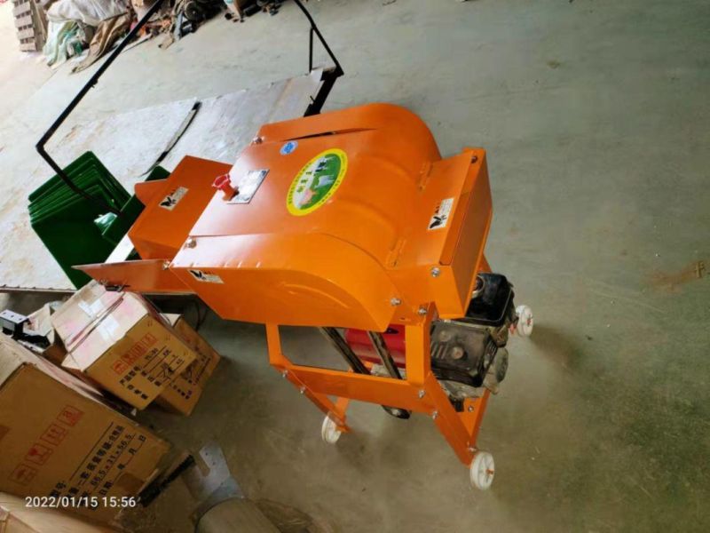 High Efficiency Small Animal Silage Hay / Chaff Cutter Machine