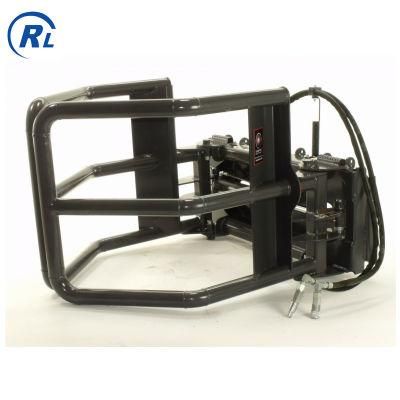 Qingdao Ruilan Customize The Heavy Duty Loader Round Bale Squeezer with Hydraulic Cylinder for Sale
