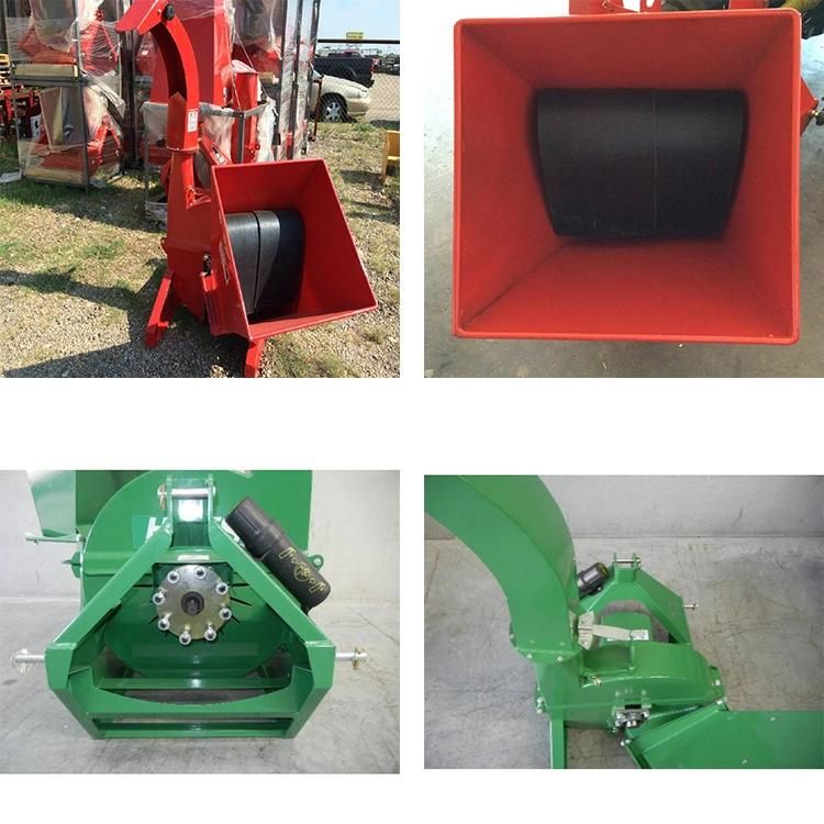 60-100HP Tractor Mounted Hydraulic Wood Chipper Good Quality Forest Machine for Sale